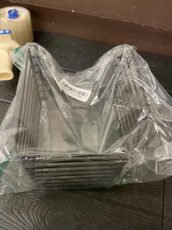 Photo 1 of Fellowes Workstation File Organizer, 7 Section, Wire, Black (68112)