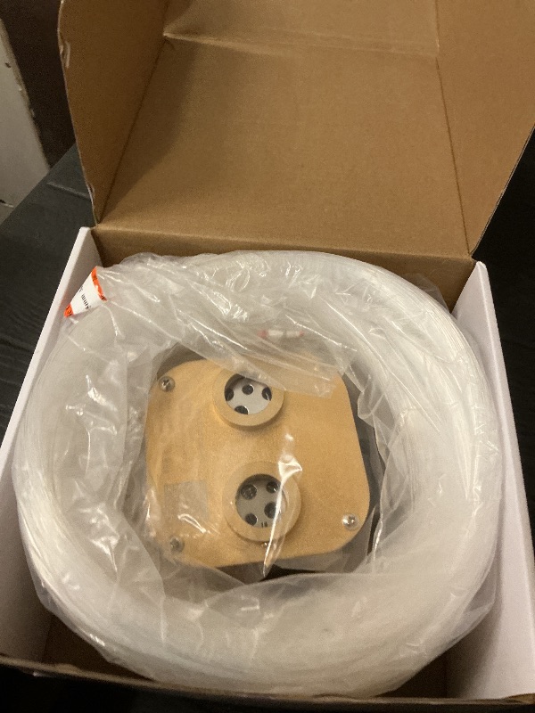 Photo 1 of AZIMOM Twinkle Dual Port 20W Fiber Optic Star Ceiling Light Kits 600pcs 0.03in 9.8ft Fiber Strands Sound Activated APP Bluetooth Remote Control Home Indoor Car Starlight Headliner Ceiling Décor