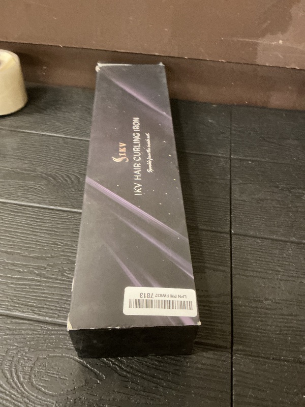 Photo 1 of 2 Inch Curling Iron Extra Long Barrel for Long Hair, Large Barrel Curling Wand Ceramic Tourmaline with LCD Display,10 Temps, Dual Voltage