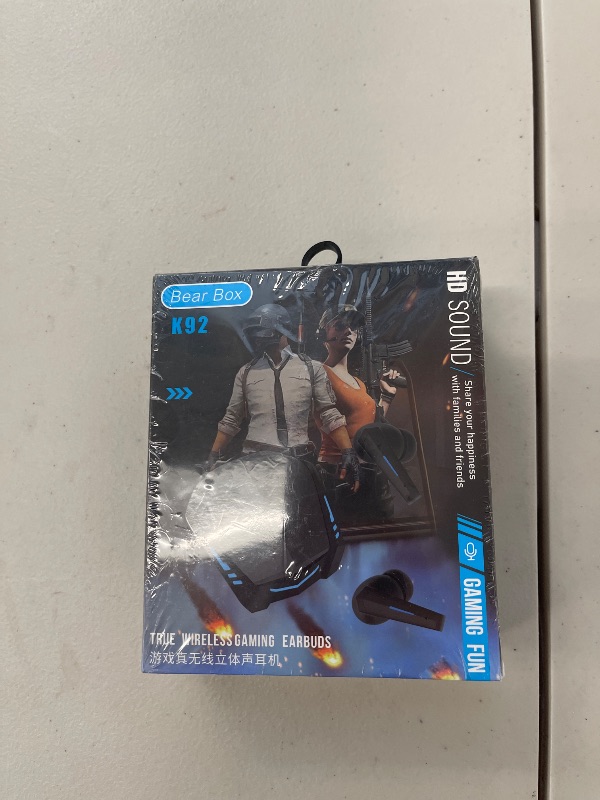 Photo 1 of OONOL Wireless Earbuds Bluetooth 5.2 Bass Sound Headphones Gaming Earphones with Touch Control, Noise Cancelling Waterproof Headset with Mic, 18H Play Time, 65ms Low Latency
