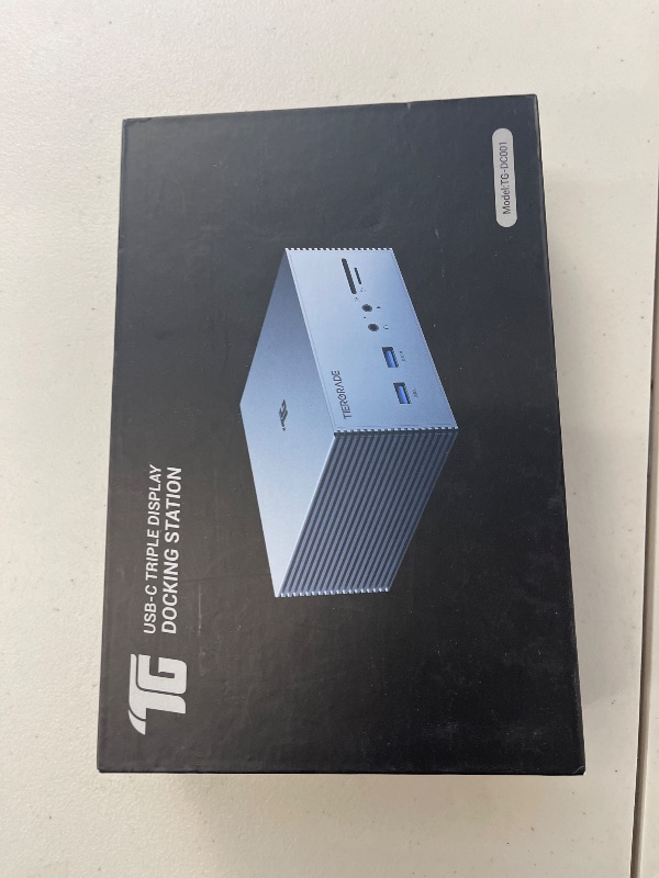Photo 1 of Tiergrade USB-C Docking Station with Dual 4K HDMI & DP, 6 USB Ports, SD/TF Card Slots, 60W USB-C PD Charging, Triple Display for Windows USB 3.1 Gen 2 Systems - Not for Mac OS
