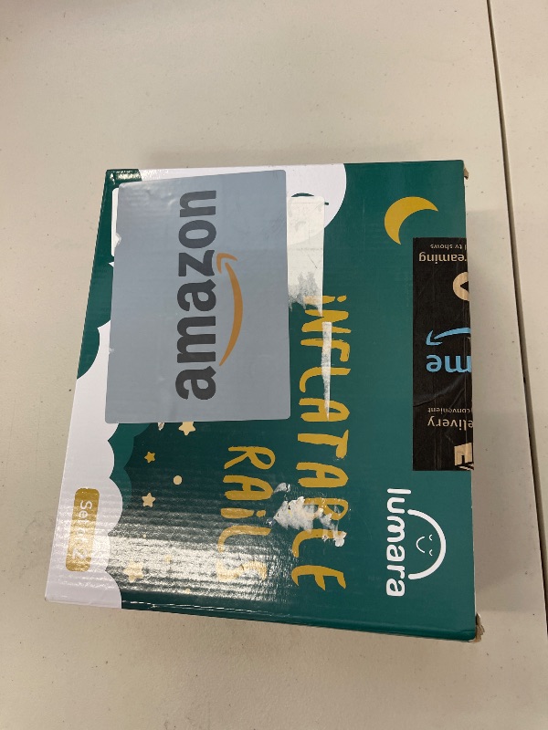 Photo 1 of LUMARA Inflatable Bed Rail for Toddlers 2 Pack - Portable Travel Bed Bumpers for Kids Fits Twin Full Queen King Size Beds - Non-Slip Safety Guard Rails