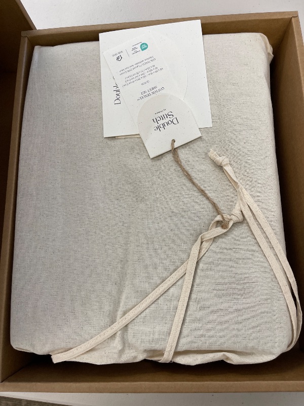 Photo 1 of Double Stitch Cotton Tencel Sheet - Bed Sheets Set Queen Size, 4Pc Luxury Hotel Bedding Set, Soft, Cooling & Breathable for Hot Sleepers, Deep Pocket Up to 16 Inches, Sage Green