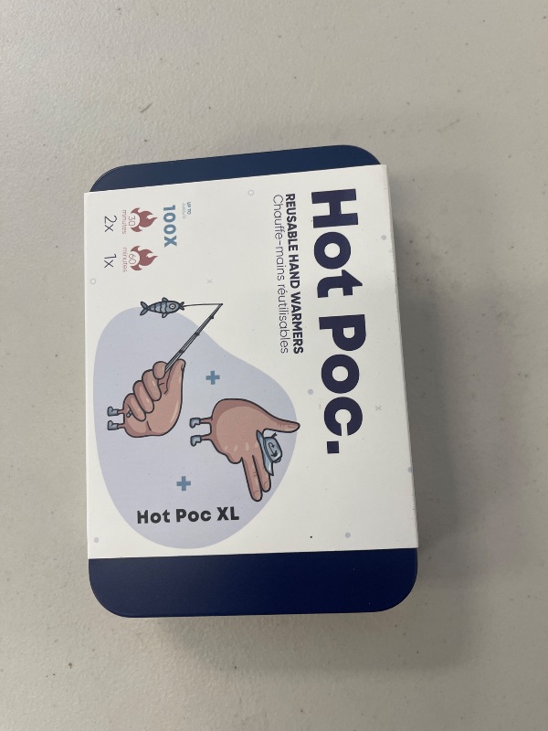 Photo 1 of Hot Poc - Reusable Hand Warmers hotpoc, Sustainable, No Charge Needed, Pocket Warmers for Outdoors Activities and Cold Weather, Value Pack (3, 2 Regular, 1 XL)