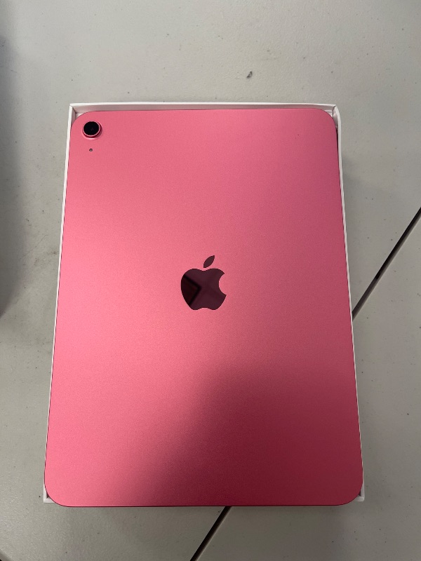 Photo 1 of Apple iPad 11-inch: A16 chip, 11-inch Model, Liquid Retina Display, 128GB, Wi-Fi 6, 12MP Front/12MP Back Camera, Touch ID, All-Day Battery Life — Pink