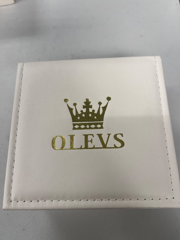 Photo 1 of OLEVS Gold Blue Skeleton Tourbillon Brown Leatehr Watches for Men Luxury Dress Automatic Self Winding Mechanical Waterproof Stainless Steel Luminous Men's Wrist Watches Gift