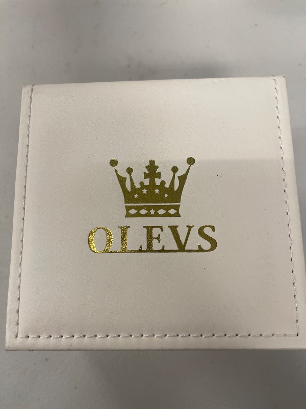 Photo 1 of OLEVS Gold Blue Skeleton Tourbillon Brown Leatehr Watches for Men Luxury Dress Automatic Self Winding Mechanical Waterproof Stainless Steel Luminous Men's Wrist Watches Gift
