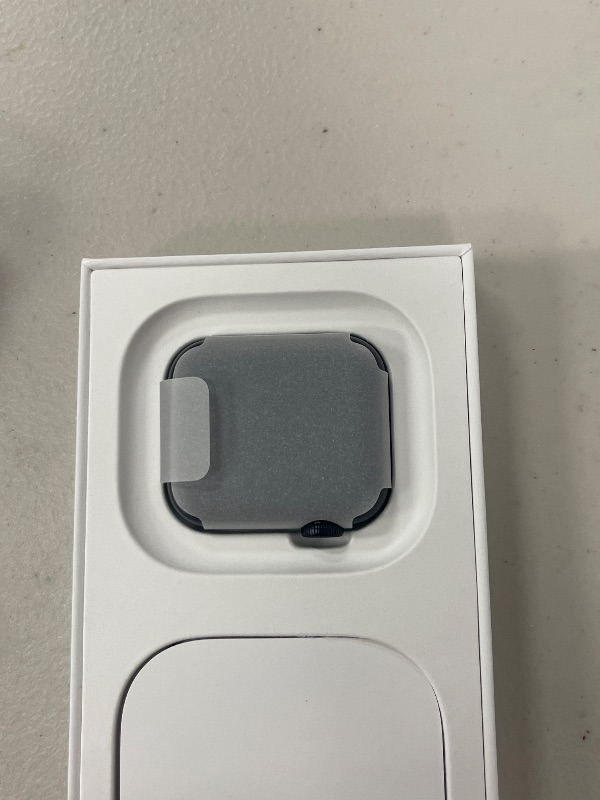 Photo 1 of Apple Watch SE (2nd Gen) [GPS 40mm] Smartwatch with Midnight Aluminum Case with Ink Sport Loop One Size. Fitness and Sleep Trackers, Crash Detection, Heart Rate Monitor, Carbon Neutral