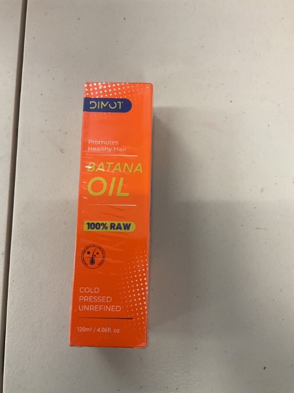 Photo 1 of Dr Sebi Organic Batana Oil for Hair Growth - 100% Pure, 4.06 oz Jar, Curly Hair Growth for Men & Women (Orange)