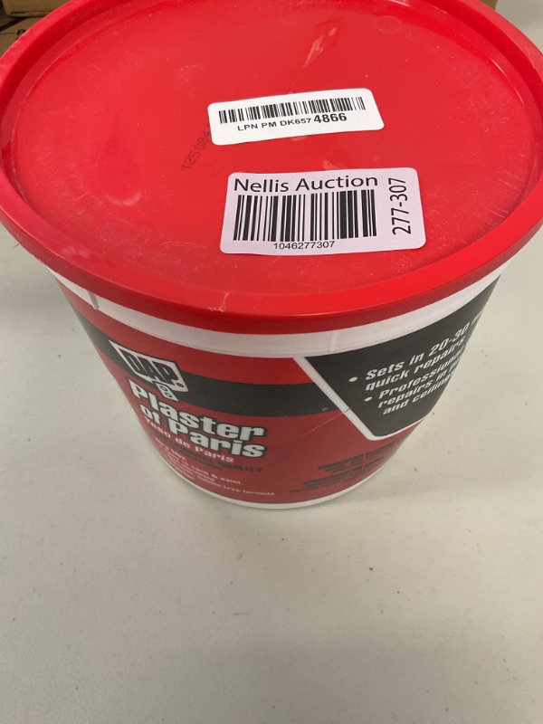 Photo 1 of Dap 10310 Plaster of Paris Tub Molding Material, 8-Pound, White
