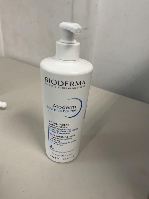 Photo 1 of Bioderma Atoderm Intensive Balm, Hydrating Balm For Dry To Atopic Sensitive Skin, Face & Body Moisturizer With Ultra Soothing Anti-Itching Formula, Fragrance-Free, Non-Greasy & Non-Sticky For Family