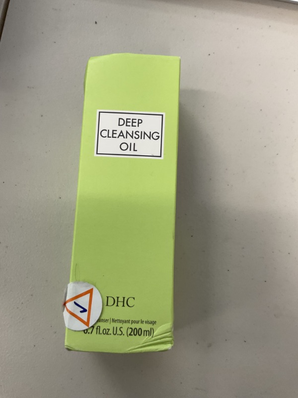 Photo 1 of DHC Deep Cleansing Oil, Facial Cleansing Oil, Makeup Remover, Cleanses without Clogging Pores, Residue-Free, Fragrance and Colorant Free, All Skin Types, 6.7 fl. oz.