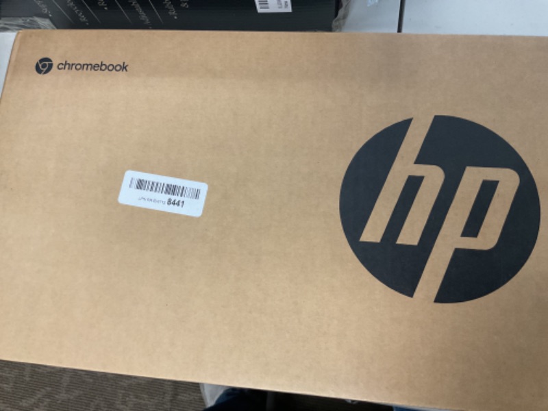 Photo 1 of HP Chromebook 11-inch Laptop - Up to 15 Hour Battery Life - MediaTek - MT8183 - 4 GB RAM - 32 GB eMMC Storage - 11.6-inch HD Display - with Chrome OS™ - (11a-na0021nr, 2020 model, Snow White)