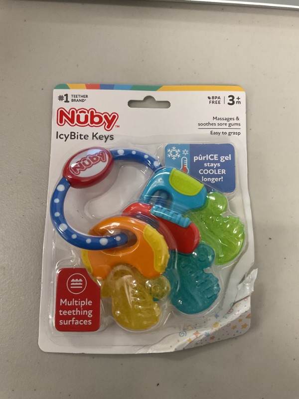 Photo 1 of Nuby Ice Gel Teether Keys