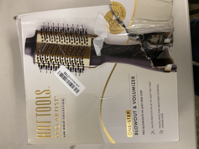 Photo 1 of Hot Tools 24K One-Step Blowout Styler Gold