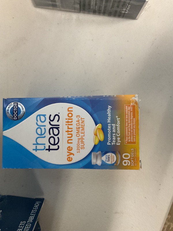 Photo 1 of Thera Tears Eye Nutrition Softgels 90 ct (5 Pack)