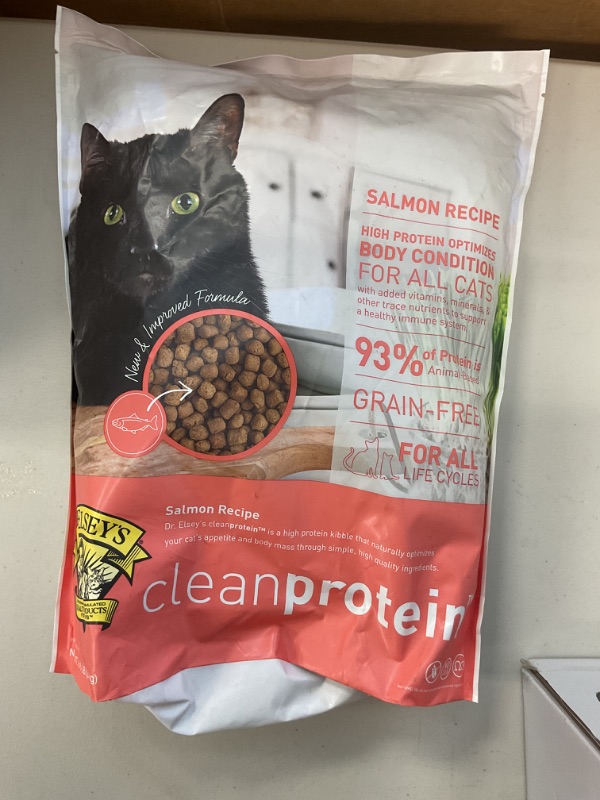 Photo 1 of Dr. Elsey's Cleanprotein Salmon Formula Dry Cat Food, 6.6 Lb