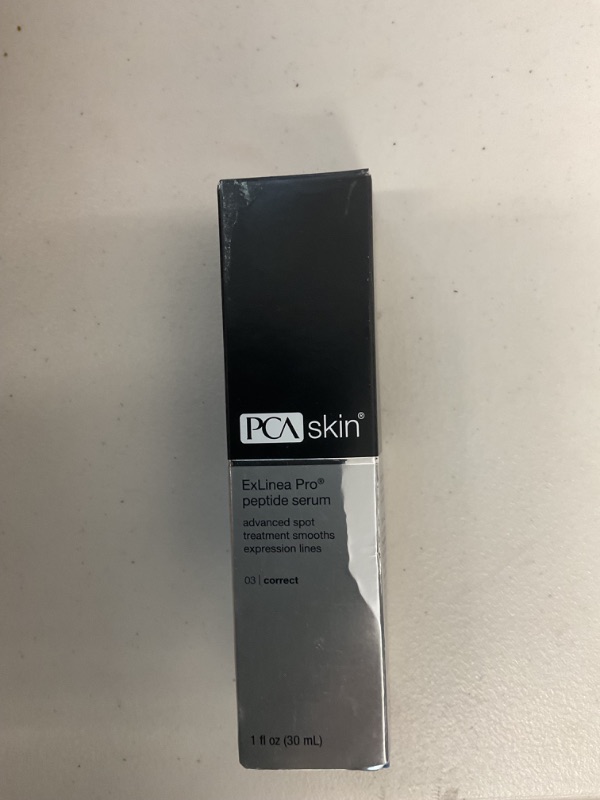 Photo 1 of PCA SKIN ExLinea Pro Peptide Serum for Face, Peptide Complex Serum, Helps Lift, Tighten, and Firm Skin and Reduces Wrinkle Depths, Hydrating Anti Aging Serum for Women, 1.0 oz Pump