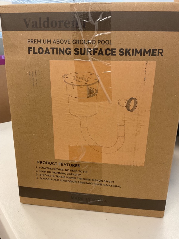 Photo 1 of Valdorena Surface Float Skimmer,2025 Upgrade,No Installation Required, no Adjustable Bracket Required,Comes with 50 Filter Socks, Perfect for Women ((((Turquoise))))