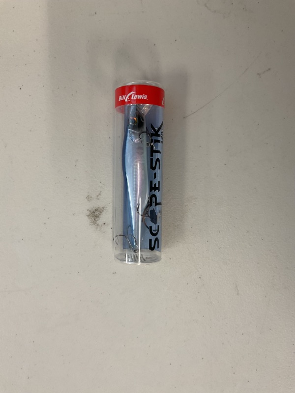 Photo 1 of Bill Lewis Scope-Stik 120 Sinking 7ft+ Jerkbait Fishing Lifelike Freshwater & Saltwater Lure with Mustad UltraPoint Triple Grip Hooks, PRO Blue