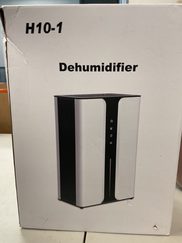 Photo 1 of PTHRAOUTA 95oz Home Dehumidifier, (950 sq.ft) Quiet dehumidifier for Bedroom Bathroom with Drain Hose, with Air Reusable Filter Indoor deshumidificador for Basement RV Closet