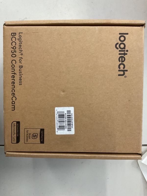 Photo 1 of Logitech BCC950 Desktop Video Conferencing Solution, Full HD 1080p B23 Video Calling, Hi-Definition Webcam, Speakerphone with Noise-Reducing Mic, For Skype, WebEx, Zoom PC/Mac/Laptop/Macbook - Black