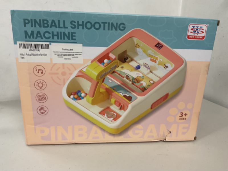 Photo 1 of Hitish Pinball Machine for Kid, Toddler Board Games, Educational Interactive Electronic Toys Birthday Gift for Boy and Girl Ages 3+