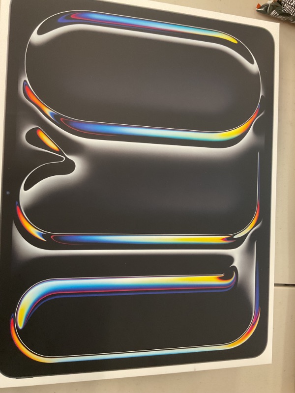 Photo 1 of Apple iPad Pro 13-Inch (M4): Built for Apple Intelligence, Ultra Retina XDR Display, 256GB, 12MP Front/Back Camera, LiDAR Scanner, Wi-Fi 6E, Face ID, All-Day Battery Life — Space Black