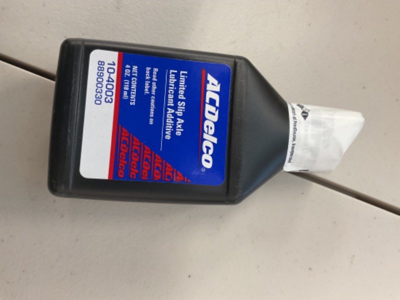 Photo 1 of ACDelco 10-4003 Limited Slip Axle Lubricant Additive - 4 oz