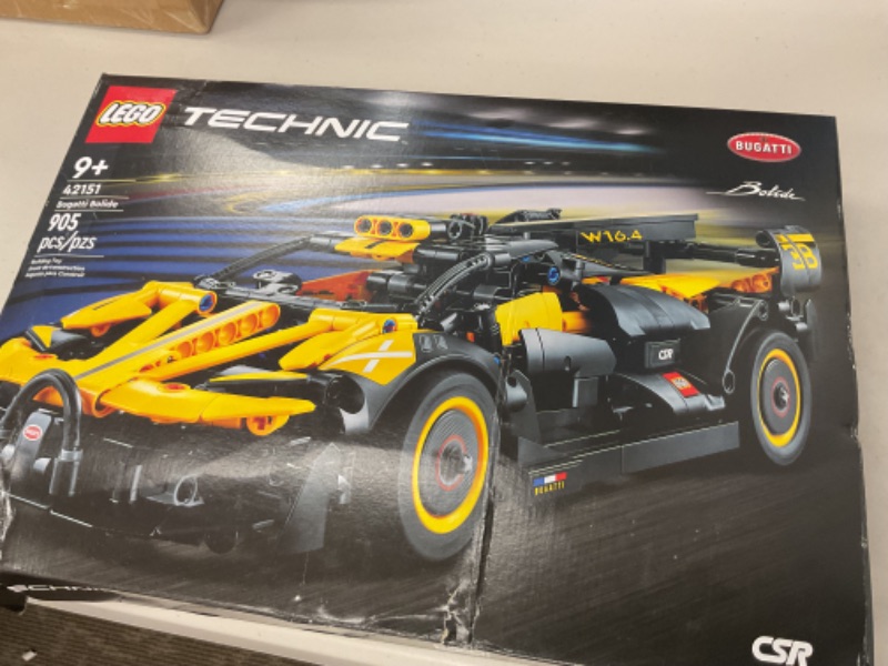 Photo 1 of LEGO Technic Bugatti Bolide Racing Car Building Set - Model and Race Engineering Toy for Back to School, Collectible Sports Car Construction Kit for Boys, Girls, and Teen Builders Ages 9+, 42151