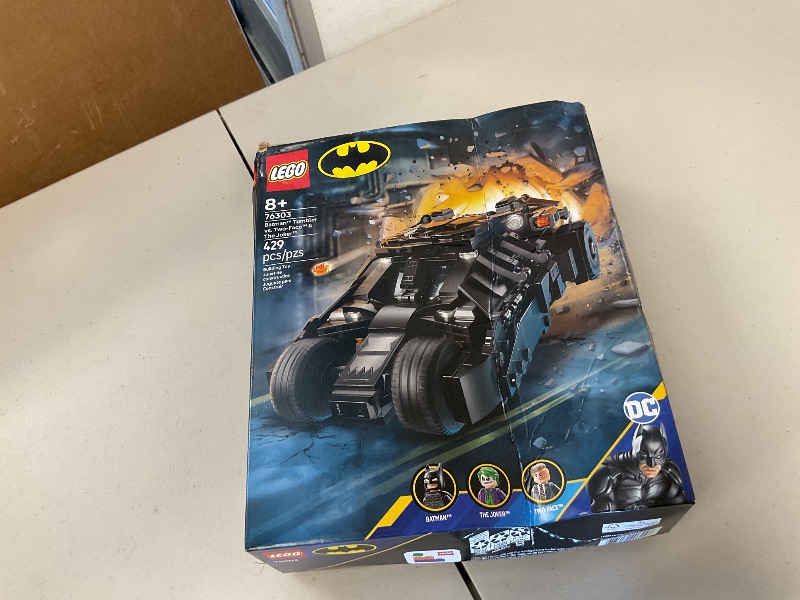 Photo 1 of LEGO DC Batman Tumbler vs. Two-Face & The Joker Toy Building Set - Superhero Batmobile Toy from The Dark Knight for Kids, Boys and Girls, Ages 8+ - Gift Idea for Birthday and Batman Fans - 76303