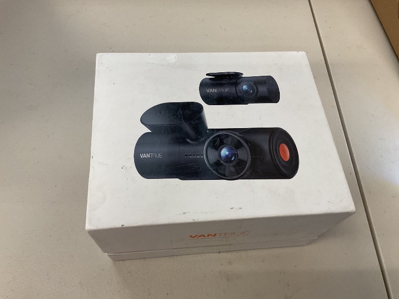 Photo 1 of Vantrue N4 Pro 4K 3 Channel Dash Cam, STARVIS 2 IMX678 x PlatePix™ x HDR Night Vision, 4K+1080P+1080P Front Inside and Rear Dash Camera, Voice Control, WiFi, GPS, 24H Parking Mode, Support 512GB Max