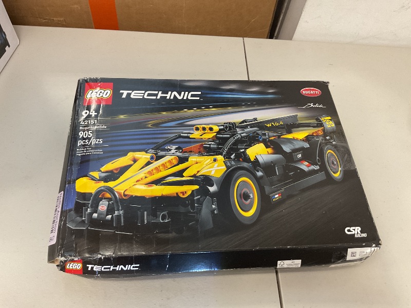Photo 1 of LEGO Technic Bugatti Bolide Racing Car Building Set - Model and Race Engineering Toy for Back to School, Collectible Sports Car Construction Kit for Boys, Girls, and Teen Builders Ages 9+, 42151