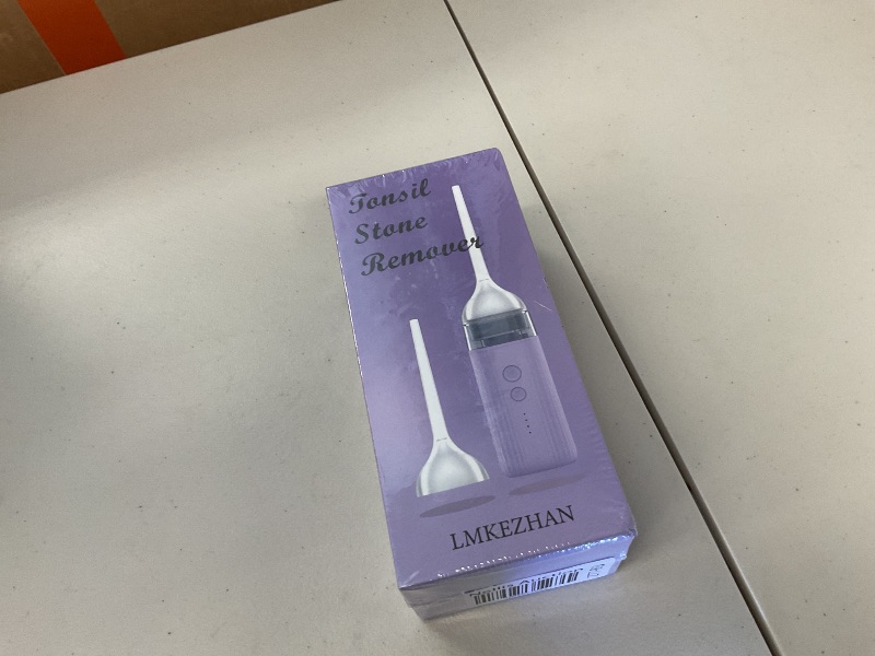 Photo 1 of LMKEZHAN Tonsil Stone Remover Kit - 4 Levels Suction, Rechargeable, IPX7 Waterproof, Silicone Removal Tool