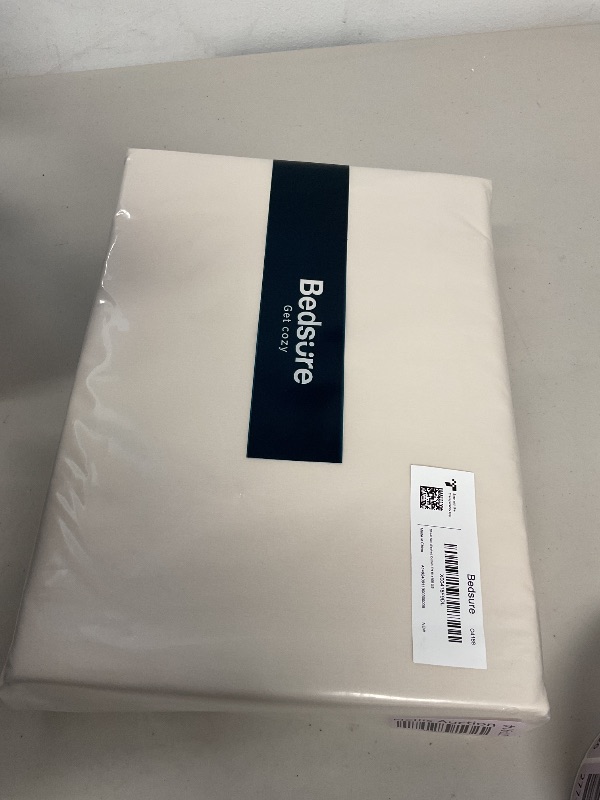 Photo 1 of Bedsure 100% Cotton Sheets Full Size - Soft Percale Sheets
