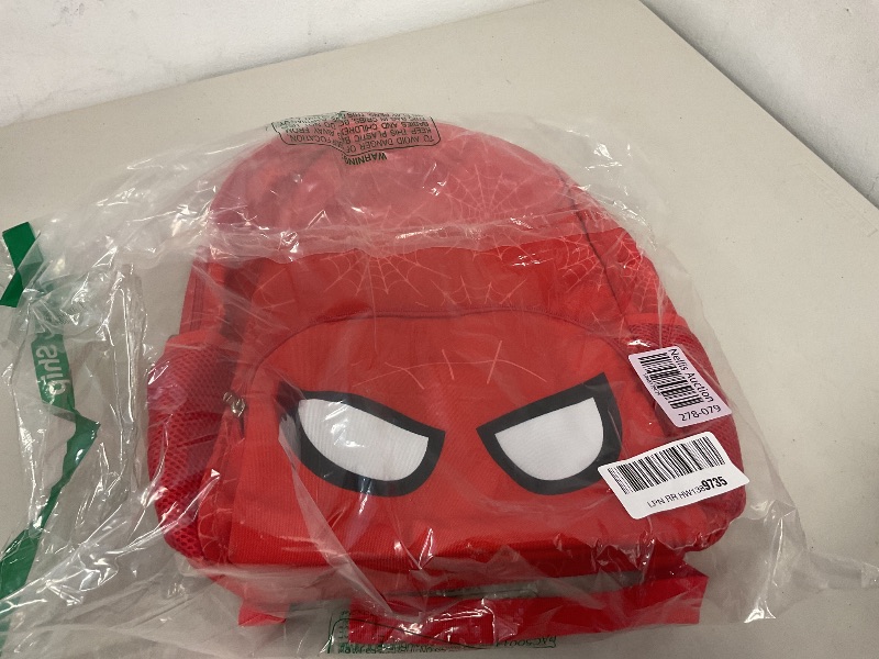 Photo 1 of Octsky Toddler Backpack for Little Boys Kids Mini Backpack for Travel School,Spider Red
