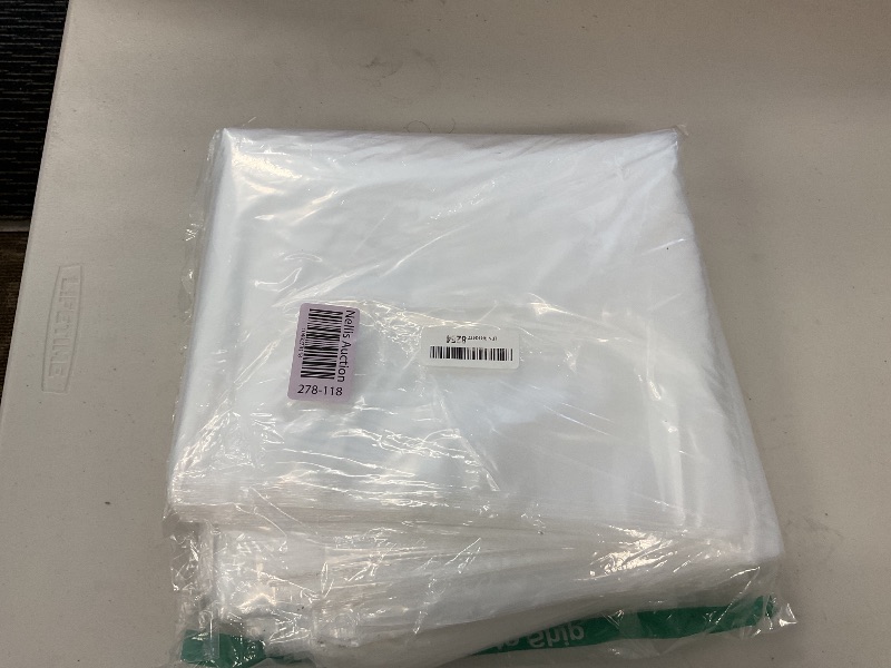 Photo 1 of Spartan Industrial - 24” X 36” (100 Count) 2 Mil Heavy Duty Flat Open End Clear Plastic Poly Bags - For Packaging Cookware, Pillows, Quilts (Bags DO NOT Have Seal & DO NOT Have Prints)