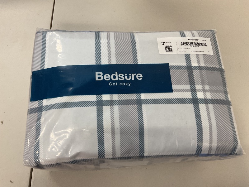 Photo 1 of Bedsure King Size Polyester Flannel Sheets, Warm Soft Fleece Bed Sheets Set with Deep Pockets, Breathable Brushed Flannel Bedding for Women, Men, Kids & Teens, Grey