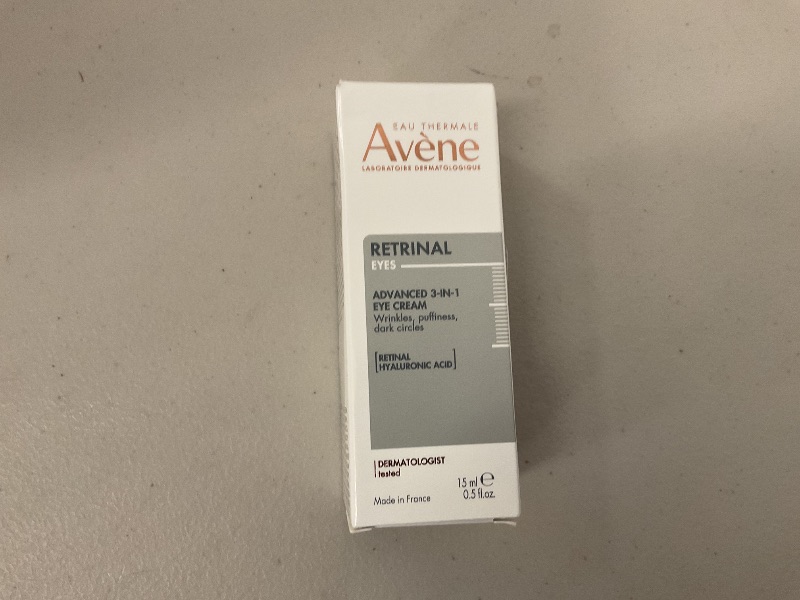 Photo 1 of Avene Retrinal EYES Advanced 3-In-1 Eye Cream, Retinal eye cream, Powered by Retinaldehyde & Hyaluronic Acid, Helps smooth wrinkles, minimizes under-eye puffiness and dark circles, Fragrance-Free