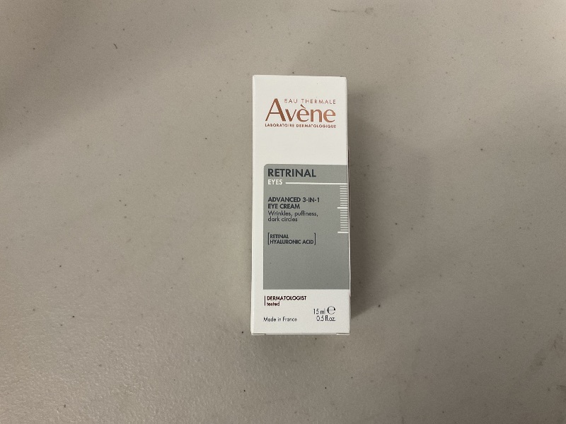 Photo 1 of Avene Retrinal EYES Advanced 3-In-1 Eye Cream, Retinal eye cream, Powered by Retinaldehyde & Hyaluronic Acid, Helps smooth wrinkles, minimizes under-eye puffiness and dark circles, Fragrance-Free