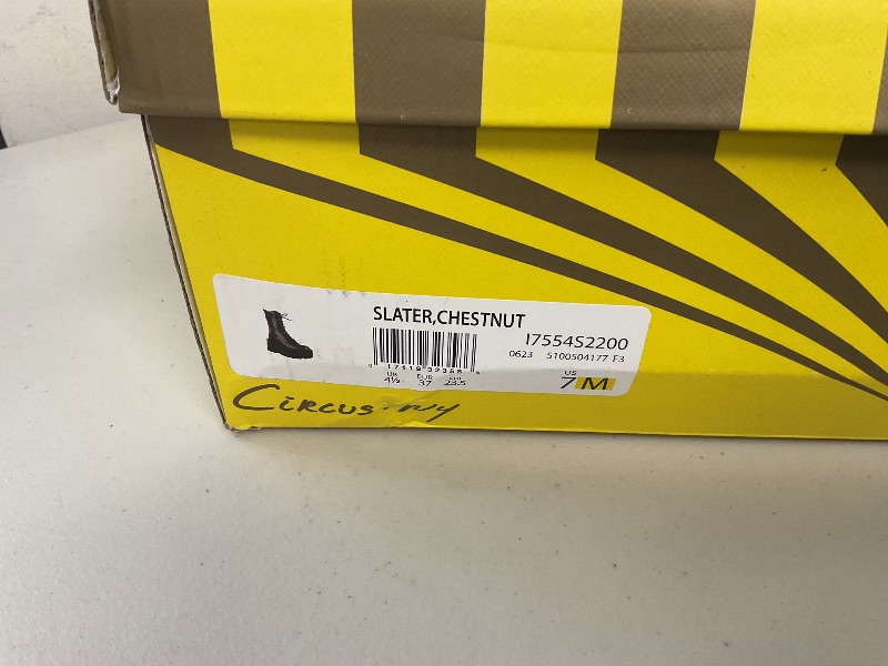 Photo 1 of Circus NY by Sam Edelman Women's Slater Combat Boot, Chestnut, 7