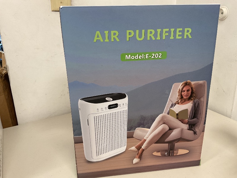 Photo 1 of Air Purifiers for Home up to 1800 sq.ft, Ultra Quiet Air Purifier, H13 True HEPA Air Filter with LED Display Air Quality Sensors, Aromatherapy Function, Ideal for Office, Dorm, Apartment,Kitchen