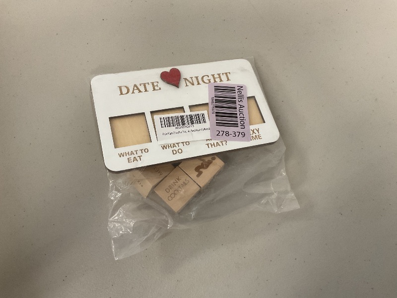 Photo 1 of ANCAI Date Night Dice,Fun Night Dating Decision Dice,Love Dice, Food Decision Dice, Wooden Dating Fun dice, Date Ideas,Gifts for Boyfriend-Girlfriend