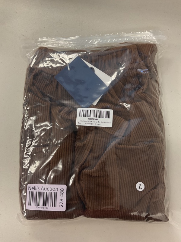 Photo 1 of Aelfric Eden Corduroy Loose Pants Solid Vintage Casual Sweatpants Hip Hop Streetwear Pants Brown