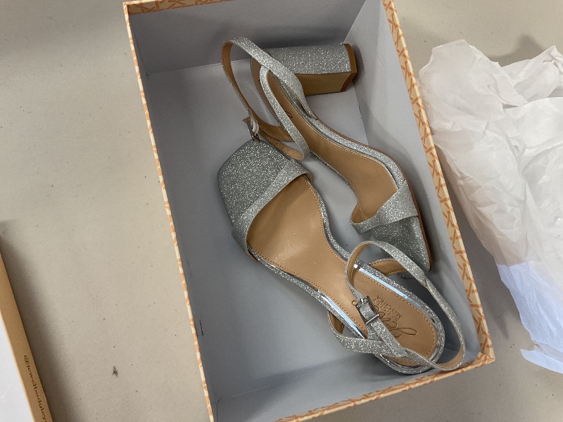 Photo 1 of Jewel Badgley Mischka Rayla Block Heel Sandal