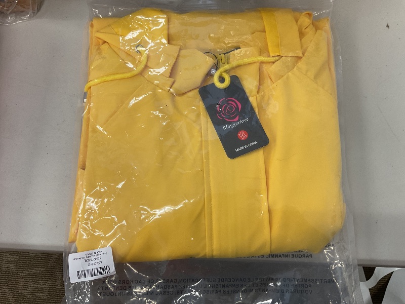 Photo 1 of Bloggerlove Rain Jacket Women Waterproof with Hood Trech Coat for Women Lightweight Raincoats Packable Windbreaker