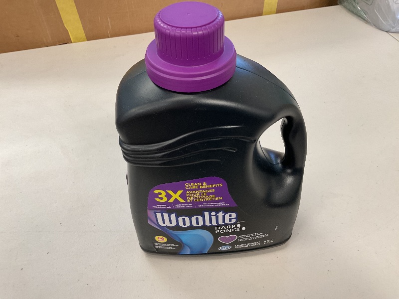 Photo 1 of Woolite Darks, Laundry Detergent, Mega Value Pack, 2.96 L, With Colour Renew - Clothes Look New Longer 1 Count, 66 Loads