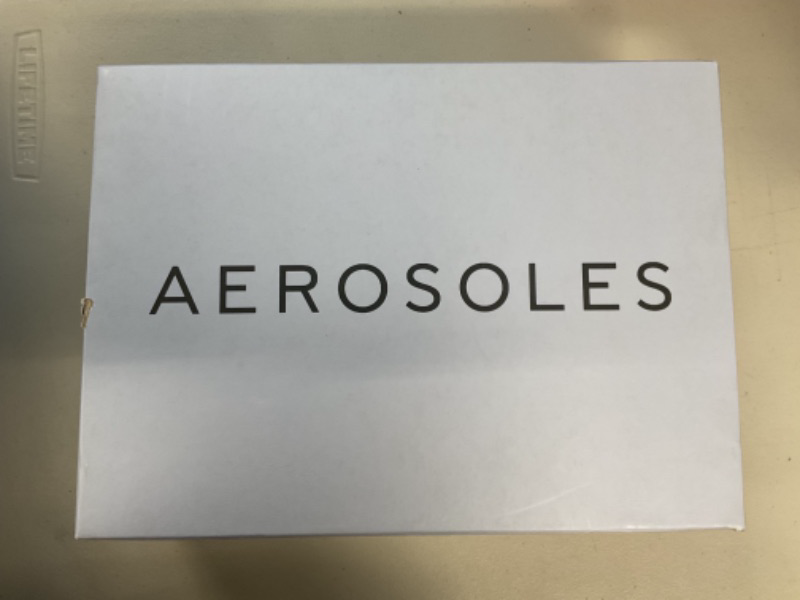 Photo 1 of Aerosoles Women's Chance Heeled Sandal, Silver Mirror Metallic PU, 6