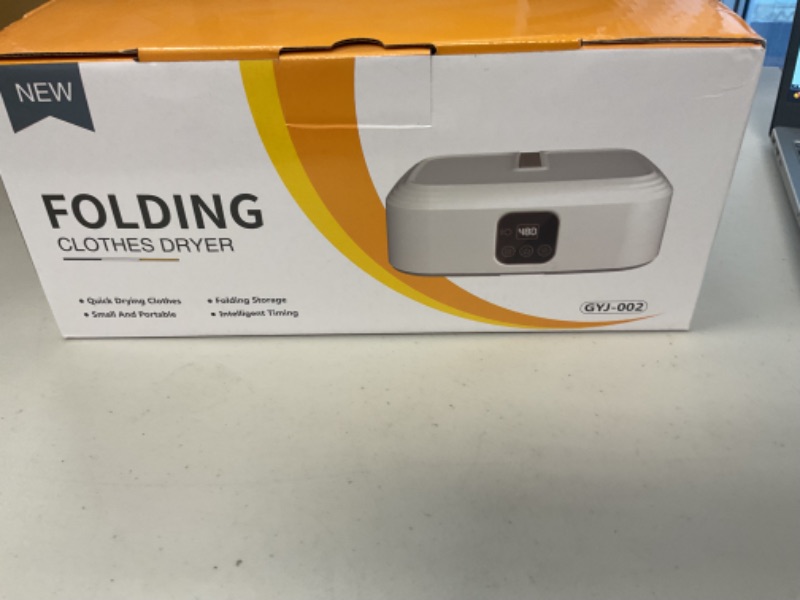 Photo 1 of Portable Clothes Dryer, Foldable clothes dryer with timer?Mini Dryer for home, Apartments, Dorms, RVs