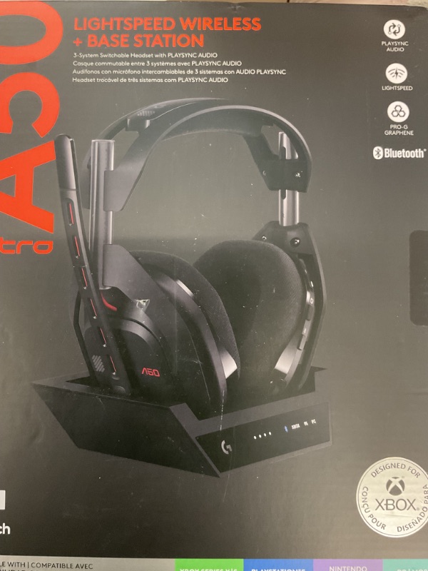 Photo 1 of ASTRO Gaming Gaming A50 Gen 5 Wireless Gaming Headset (Black)